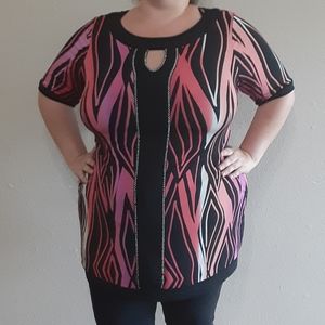 2X spring colored tunic